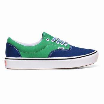 Vans Lace Mix ComfyCush Era - Naisten Tennarit - Sininen/Vihreä